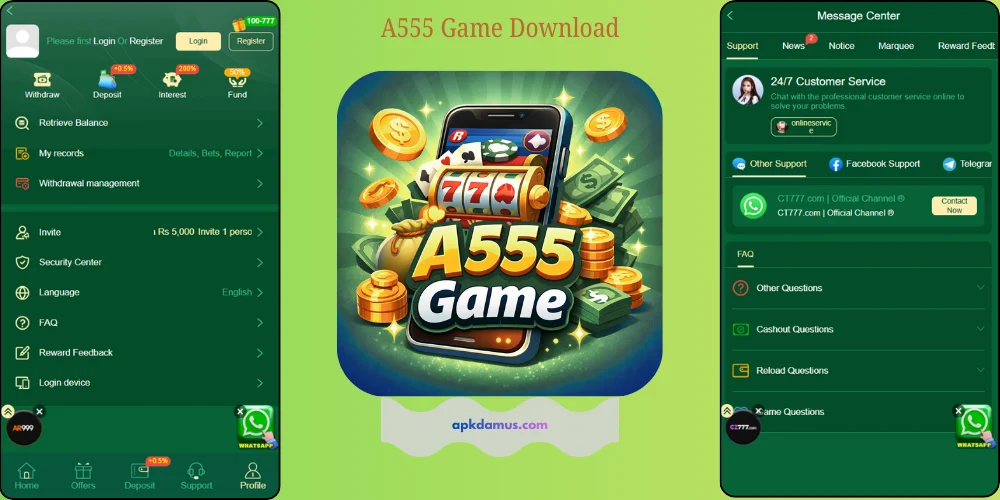 A555 Game Download
